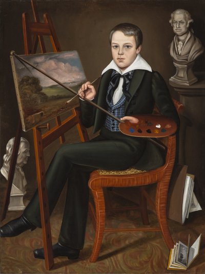 Il giovane artista, c.1838-39 da Randall attr. to Palmer